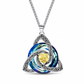 Women's Celtic Knot Birthstone Pendant Necklace