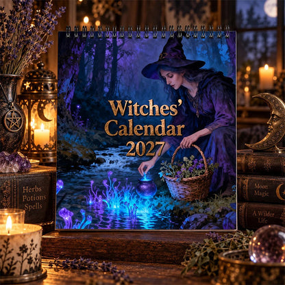 🎉This Week's Special Sales - 60% OFF✨Mystical Witches Calendar 2027