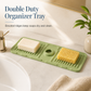 Raised Sloped Kitchen Sink Faucet Splash Guard and Draining Mat Non Slip Sink Drainage Pad and Soap Holder