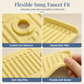 Raised Sloped Kitchen Sink Faucet Splash Guard and Draining Mat Non Slip Sink Drainage Pad and Soap Holder