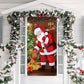 🏆LAST DAY 49% OFF🎄Christmas Door Cover For Instant Holiday Decor