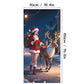 🏆LAST DAY 49% OFF🎄Christmas Door Cover For Instant Holiday Decor