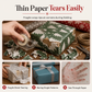 🎄Christmas Highland Cow and Floral Gift Wrapping Paper Roll 43x500cm Holiday Present Wrap