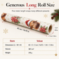 🎄Christmas Highland Cow and Floral Gift Wrapping Paper Roll 43x500cm Holiday Present Wrap