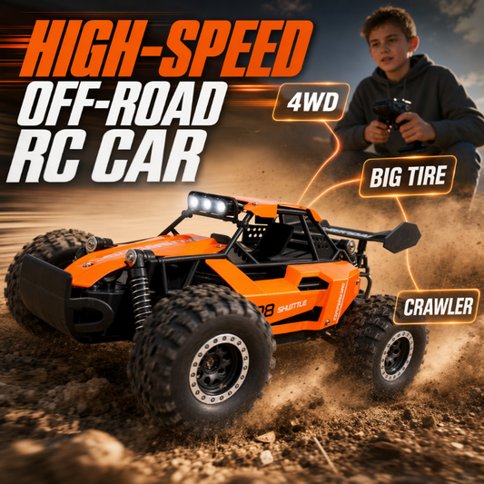 🔥LIMITED-TIME 50% OFF ! ⏰High-Speed RC Off-Road Car