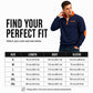 Men's Casual Quarter Zip Warm Sweatshirt