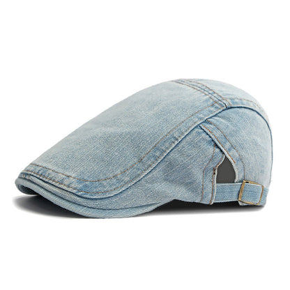 🌸Hot Sale 50% OFF🧢Unisex Vintage Distressed Beret Flat Cap