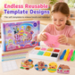 🎅 50% OFF! ✨Create Sparkling Stickers Instantly! No-Glue Bead Art Kit