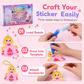 🎅 50% OFF! ✨Create Sparkling Stickers Instantly! No-Glue Bead Art Kit