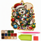 Christmas Pearl Art Hanging Ornament DIY Kit