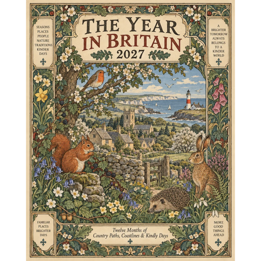 🎅2027 Gift Idea 50% OFF! ✨Storybook Wall Calendar for Home
