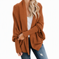 💖50% off!💖 Women's Loose Batwing Sleeve Knit Cardigan Open Front Shawl for Autumn and Winter