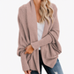 💖50% off!💖 Women's Loose Batwing Sleeve Knit Cardigan Open Front Shawl for Autumn and Winter