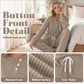 ☀️Hot Sale-50% OFF🍂Women's Cozy Top & Drawstring Joggers 2-Piece Set