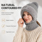 ⏳Limited-time 50% off⏰Women's Winter One-Piece Knitted Beanie Scarf Mask