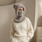 ⏳Limited-time 50% off⏰Women's Winter One-Piece Knitted Beanie Scarf Mask
