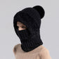 ⏳Limited-time 50% off⏰Women's Winter One-Piece Knitted Beanie Scarf Mask