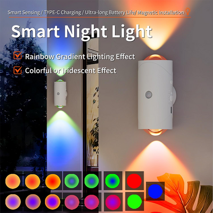 Auto-Sensing Color Changing Night Light