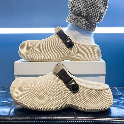 ✨Time-Limited Special Price!! ⏳Winter Warm Fleece Lined Clogs With Adjustable heel strap For Indoor & Outdoor