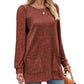 💖2026 Autumn’s Sale ✨🍂Women's Cozy Mid-Length Ribbed Knit Top
