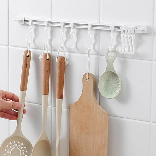 🔥Hot Sale 50% OFF🔥Punch-Free Sliding Track Hooks