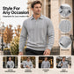 ⏳Limited time offer🔥Men's Casual Jacquard Cable Texture Top