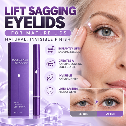 🥳2026 HOT SALE🥳💞50K+ SOLD! 👁️✨ 50% OFF! Invisible Double Eyelid Styling Cream Pen – transparent natural finish, 24-hour hold, gentle botanical formula. Quick 30-second application! 🛡️✅
