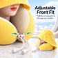 📢 50% OFF! Hooded Travel Neck Pillow – Shaded Rest & Adjustable Neck Support for Flights ✈️✨