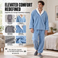 ⏰Black Friday Mega Deal – 50% off!💖Men's Cozy Thermal Fluffy Pajama Set