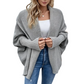 ⏳Limited time offer🔥Women's Batwing Sleeve Chunky Knit Cardigan