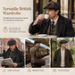 💥Hot Sale 50% OFF✨Vintage British Style Newsboy Cap for Men and Women - Classic Casual Flat Cap Octagonal Beret Hat