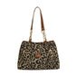 🔥LAST DAY SALE 50% OFF💥Retro Leopard Print Tote Bag for Women