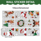 Christmas PVC Static Window Clings
