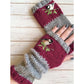 ❄️Black Friday Sale 50% OFF!!🐱Winter Warm Half Finger Knitted Gloves