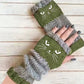 ❄️Black Friday Sale 50% OFF!!🐱Winter Warm Half Finger Knitted Gloves