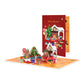 3D Pop-Up Christmas Greeting Card