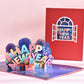 3D Pop-Up Christmas Greeting Card