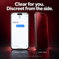 🥳 ✨LAST DAY SALE 60% OFF!!!📱Red Shimmer Privacy Tempered Glass Screen Protector for Phone🛡️