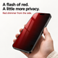 🥳 ✨LAST DAY SALE 60% OFF!!!📱Red Shimmer Privacy Tempered Glass Screen Protector for Phone🛡️