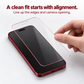 🥳 ✨LAST DAY SALE 60% OFF!!!📱Red Shimmer Privacy Tempered Glass Screen Protector for Phone🛡️