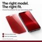 🥳 ✨LAST DAY SALE 60% OFF!!!📱Red Shimmer Privacy Tempered Glass Screen Protector for Phone🛡️