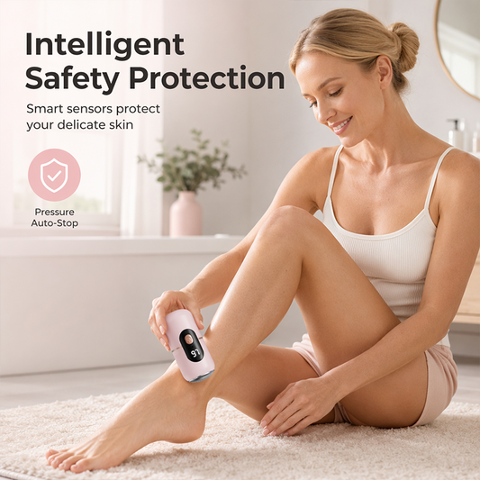 🦶 Electric Foot Grinder – Smooth Feet with 6 Speeds & 5 Heads ✨💖