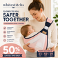 👶 4-in-1 Breathable Baby Carrier – 0-36 Months, Front/Back/Facing In/Out – Hands-Free Comfort for Parent & Baby! ✨