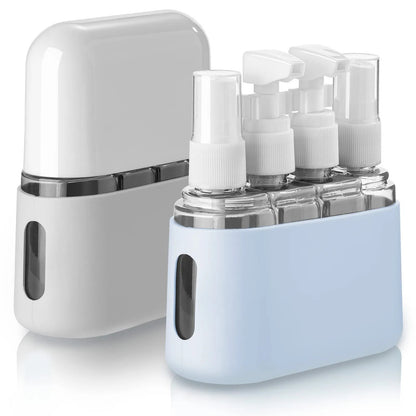 🎁2023-Christmas Hot Sale🎁 Mini Shampoo Dispenser Portable Travel Bottle Set