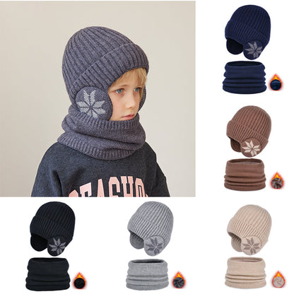 Limited Time Offer -49% OFF💥Winter Hot Sale Knit Cap Scarf Suit