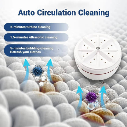 🎁Portable Ultrasonic Washing Machine