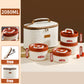 Microwaveable Double-layer Removable Stainless Steel Insulated Lunch Box