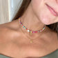 🌈Colorful Beads Initial Choker💗-🔥Buy 2 Save 20% OFF🔥