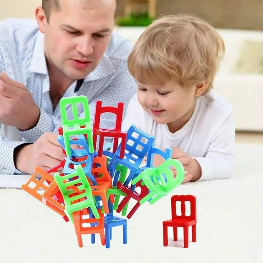 Christmas Hot Sale 48% OFF - Chairs Stacking Tower Balancing Game