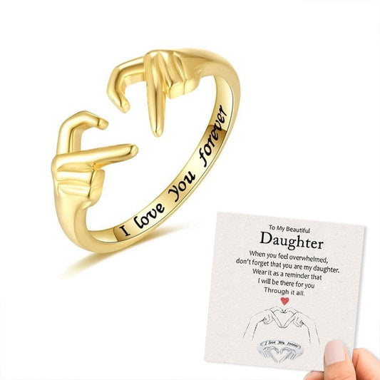 I Love You Forever Hug Ring